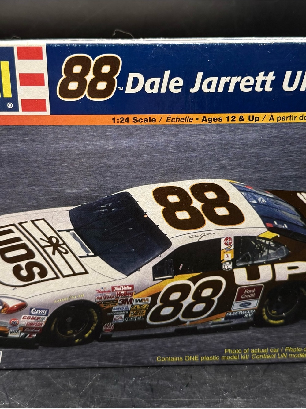 Revell Dale Jarrett #88 UPS Ford Taurus NASCAR Model Kit (1:24 Scale, 2002)